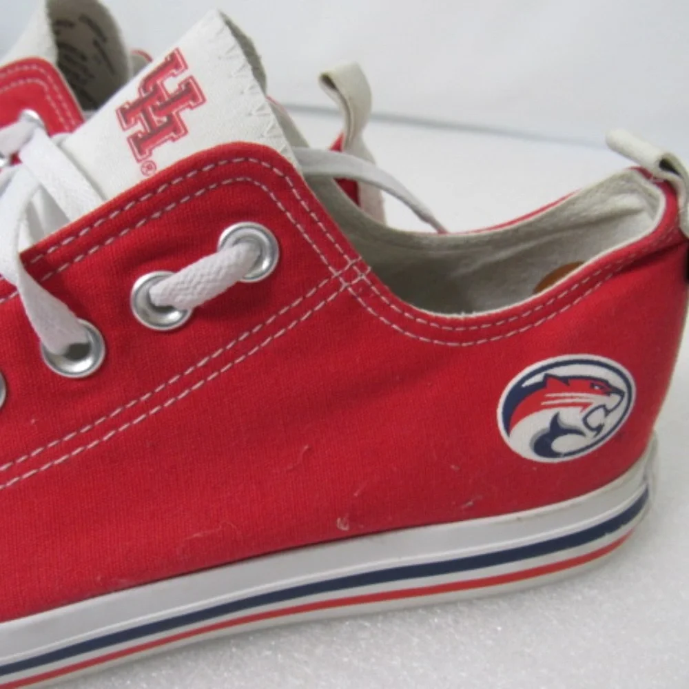 SKICKS Houston Cougars Red White Low-Top‎ Shoes M9 W11
